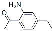 Ethanone, 1-(2-amino-4-ethylphenyl)- (9CI) Struktur