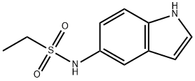 5-ethanesulfonylamino-1H-indole Struktur