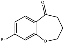 1-BENZOXEPIN-5(2H)-ONE, 8-BROMO-3,4-DIHYDRO- Structure