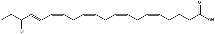 (+/-)-18-HYDROXY-5Z,8Z,11Z,14Z,16E-EICOSAPENTAENOIC ACID Struktur