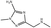 s-Triazole, 3-amino-5-[(dimethylamino)methyl]- (8CI) Struktur