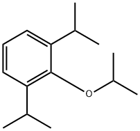 PROPOFOL RELATED COMPOUND C (50 MG) (2,6-DIISOPROPYLPHENYL ISOPROPYLETHER) Struktur