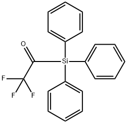 2,2,2-TRIFLUORO-1-TRIPHENYLSILANYL-ETHANONE Struktur