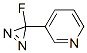 Pyridine, 3-(3-fluoro-3H-diazirin-3-yl)- (9CI) Struktur