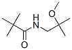 Propanamide,  N-(2-methoxy-2-methylpropyl)-2,2-dimethyl- Struktur