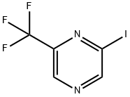 2-IODO-6-(TRIFLUOROMETHYL)PYRAZINE Struktur