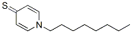 n-Octylpyridine-4-thione Struktur