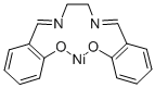 N,N'-BIS(SALICYLIDENE)ETHYLENEDIAMINONICKEL(II) Struktur