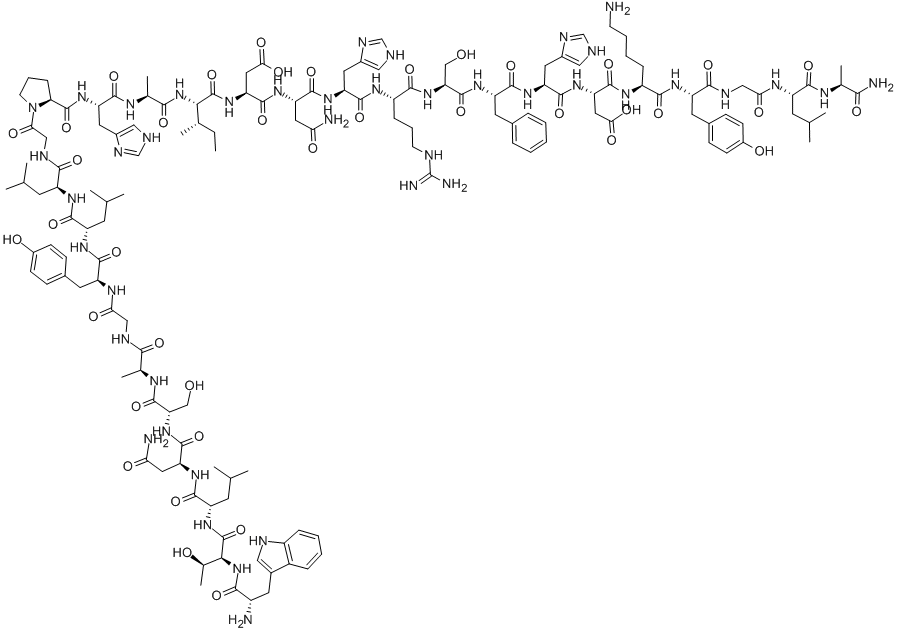 GALANIN (2-29) (RAT) Struktur