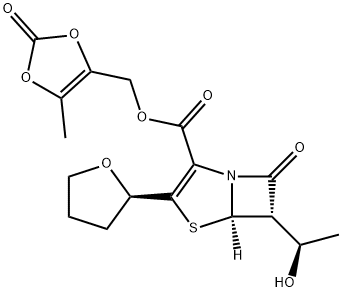 Faropenem daloxate Struktur