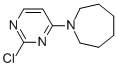 1-(2-chloropyrimidin-4-yl)azepane Struktur