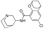 N-(1-azabicyclo(2.2.2)octan-3-yl)-8-chloro-2,6-methano-3,4,5,6-tetrahydro-2H-1-benzoxocin-10-carboxamide Struktur