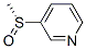 Pyridine, 3-(methylsulfinyl)-, (R)- (9CI) Struktur