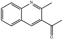 3-Acetyl-2-methylquinoline Struktur