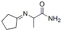 Propanamide,  2-(cyclopentylideneamino)- Struktur