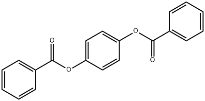 1,4-Bis(benzoyloxy)benzene Struktur