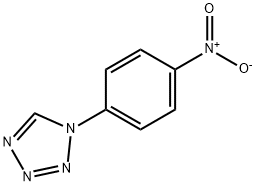 1-Nitro-4-(1H-tetrazole-1-yl)benzene Struktur