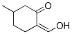 Cyclohexanone, 2-(hydroxymethylene)-5-methyl-, (Z)- (9CI) Struktur