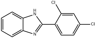 1H-BENZIMIDAZOLE, 2-(2,4-DICHLOROPHENYL)- Struktur