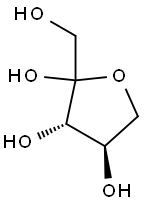 D-threo-Pentulofuranose Struktur