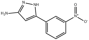 5-(3-NITRO-PHENYL)-2H-PYRAZOL-3-YLAMINE Struktur