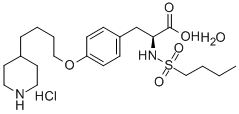 TIROFIBAN HYDROCHLORIDE MONOHYDRATE