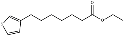 ETHYL 7-(3-THIENYL)HEPTANOATE Struktur