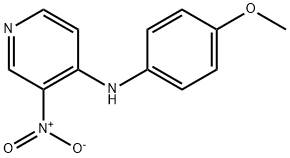 N-(4-Methoxyphenyl)-3-nitropyridin-4-aMine Struktur