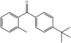 4-TERT-BUTYL-2'-METHYLBENZOPHENONE Struktur