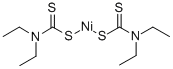 NICKEL DIETHYLDITHIOCARBAMATE Struktur