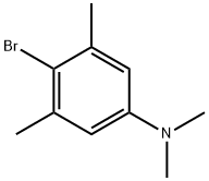 4-Bromo-N,N-dimethyl-3,5-xylidine Struktur