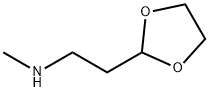 2-(N-METHYL-2-AMINOETHYL)-1,3-DIOXOLANE Struktur