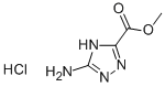 Methyl 5-amino-4H-1,2,4-triazole-3-carboxylate hydrochloride Struktur