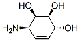 4-Cyclohexene-1,2,3-triol,6-amino-,[1R-(1alpha,2alpha,3beta,6alpha)]-(9CI) Struktur