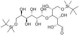 6,6'-DI-O-(TERT-BUTYLDIMETHYLSILYL)-D-LACTAL Struktur