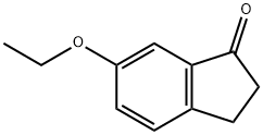 6 ETHOXY-1-INDANONE Struktur