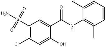 Xipamide Struktur