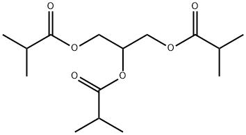 GLYCEROL TRIISOBUTYRATE, 14295-64-8, 結(jié)構(gòu)式