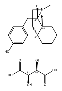 DEXTRORPHAN D-TARTRATE Struktur