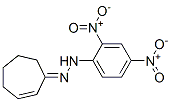 2-Cyclohepten-1-one (2,4-dinitrophenyl)hydrazone Struktur