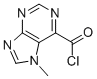 7H-Purine-6-carbonylchloride,7-methyl-(9CI) Struktur