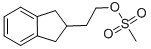 1H-INDENE-2-ETHANOL,2,3-DIHYDRO-,2-METHANESULFONATE Struktur