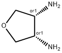 3,4-Furandiamine,tetrahydro-,cis-(9CI) Struktur