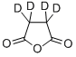 SUCCINIC-D4 ANHYDRIDE Struktur