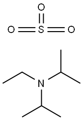 SULFUR TRIOXIDE N-ETHYLDIISOPROPYLAMINE COMPLEX Struktur