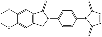 N-(4-(5 6-DIMETHOXY-N-PHTHALIMIDINYL) Struktur