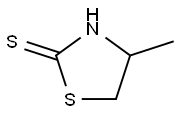 4-methylthiazolidine-2-thione Struktur