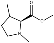 Proline, 1,3-dimethyl-, methyl ester (8CI) Struktur