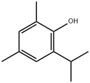 Phenol, 2,4-dimethyl-6-(1-methylethyl)- (9CI) Struktur