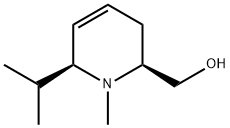 2-Pyridinemethanol,1,2,3,6-tetrahydro-1-methyl-6-(1-methylethyl)-,(2S-cis)-(9CI) Struktur